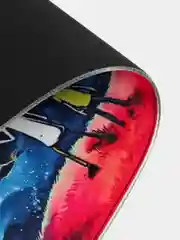 Разноцветный игровой коврик для мыши и клавиатуры, RGB подсветка, XXXL, 900 x 400 мм, 900 x 300 мм