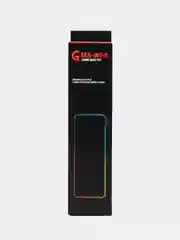 Сиреневый игровой коврик для мыши и клавиатуры, RGB подсветка, XXXL, 900 x 400 мм, 900 x 300 мм