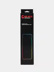 Фиолетовый игровой коврик для мыши и клавиатуры, RGB подсветка, XXXL, 900 x 400 мм, 900 x 300 мм
