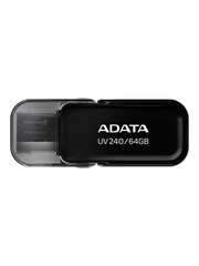 Флэш-накопитель USB2 64GB BLACK AUV240-64G-RBK ADATA