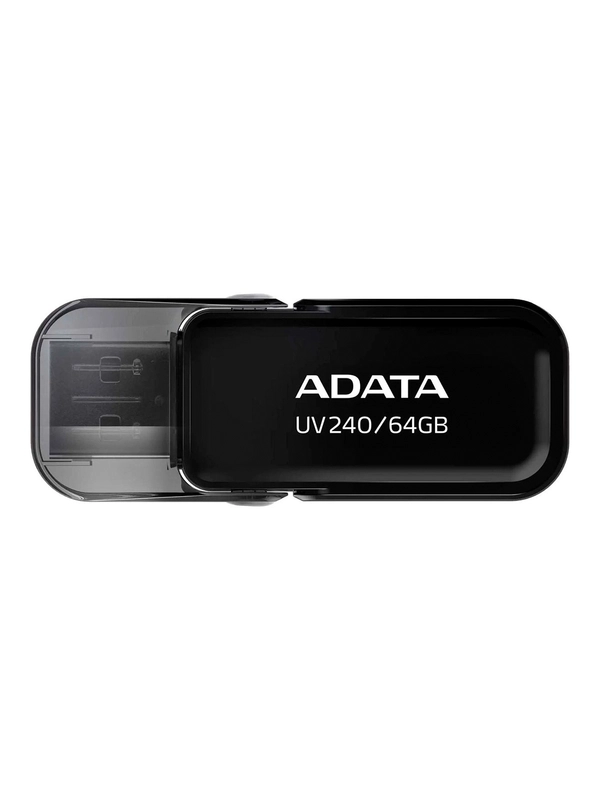 Флэш-накопитель USB2 64GB BLACK AUV240-64G-RBK ADATA