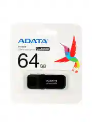 Флэш-накопитель USB2 64GB BLACK AUV240-64G-RBK ADATA