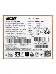 ЖК монитор ACER V196LBB/19"/IPS/1280x1024 5:4/60Гц/250/5 мс/да/черный/3 кг UM.CV6EE.B01