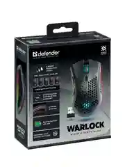 Мышка WRL WARLOCK GM-709L BLACK/RGB 52709 DEFENDER