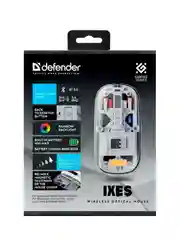 Мышка WRL IXES MM-999 LED TRANSPORENT 52999 DEFENDER