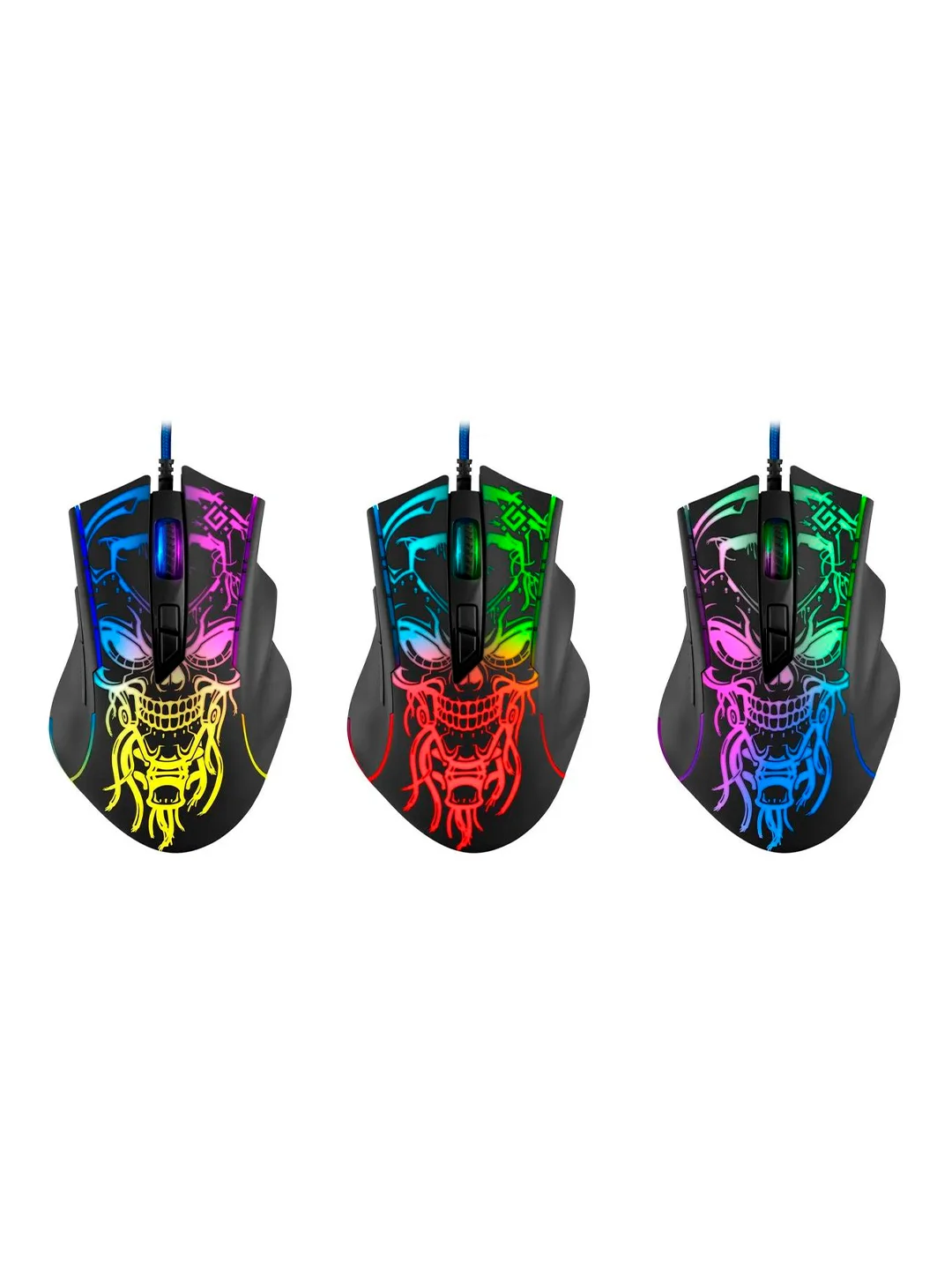 Мышка BULLETSTORM GM-928 RGB/BLACK 52928 DEFENDER