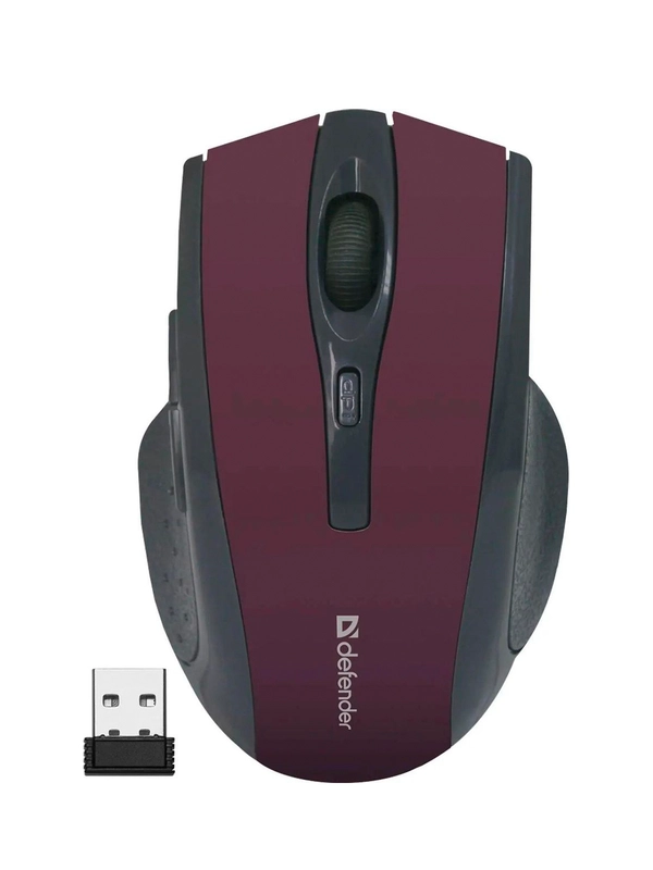 Мышка USB OPTICAL WRL ACCURA MM-665 RED 52668 DEFENDER