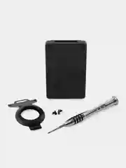 Черный карбоновый картхолдер (кардхолдер) с MagSafe "Premium" качества