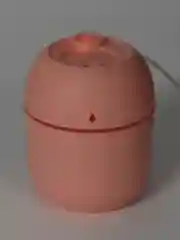 Розовый увлажнитель воздуха для дома, 2 л
