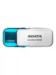 Флэш-накопитель 64GB AUV240-64G-RWH WHITE ADATA