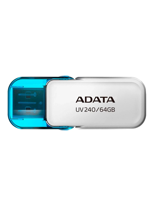 Флэш-накопитель 64GB AUV240-64G-RWH WHITE ADATA