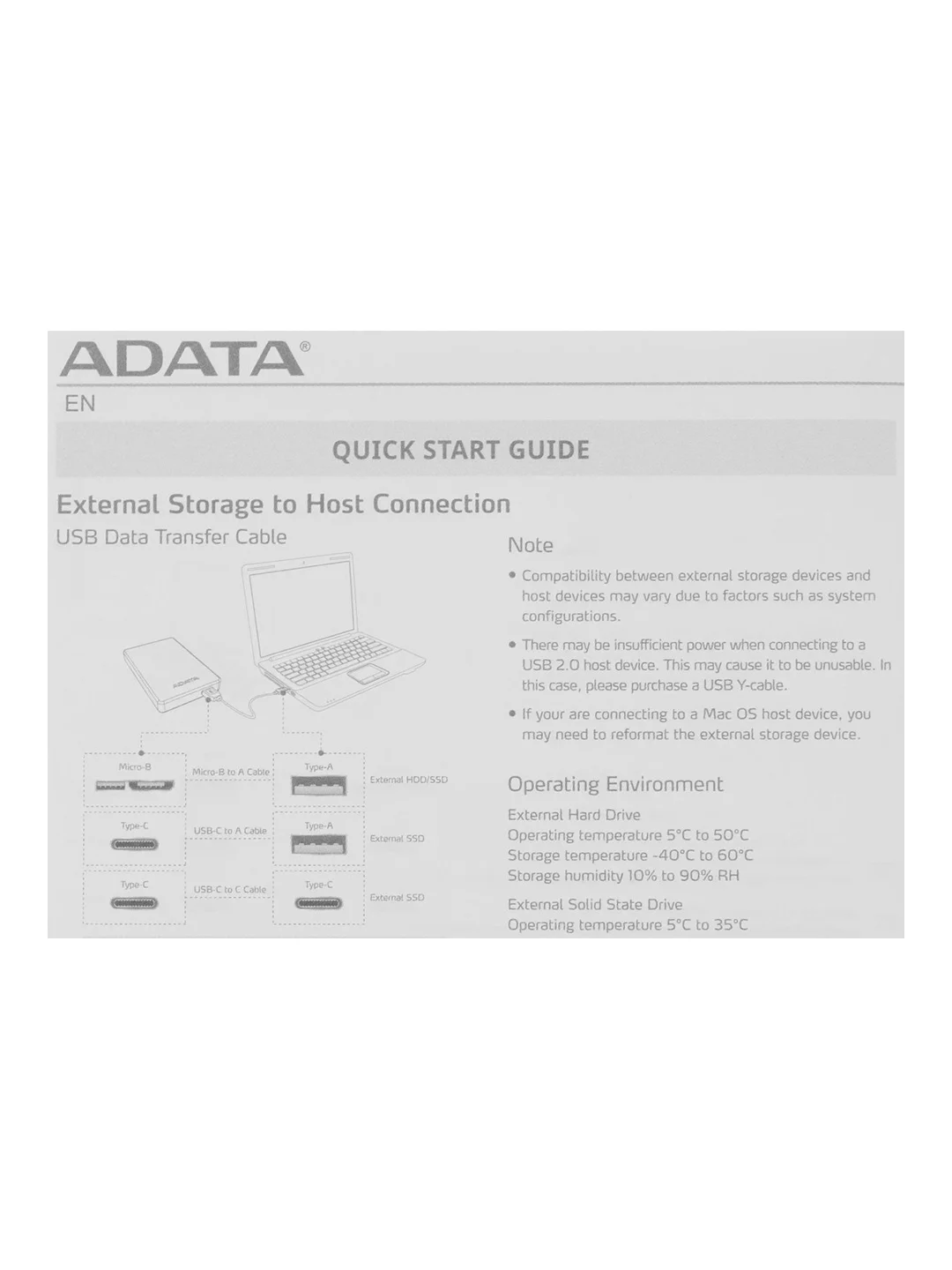 SSD внешний жесткий диск 256GB USB-C BLACK ASE760-256GU32G2-CTI ADATA