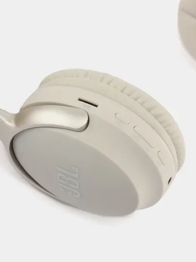 Белый беспроводные Bluetooth-наушники JBL TUNE M65, с микрофоном