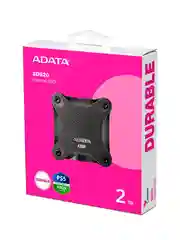 SSD внешний жесткий диск 2TB USB3.2 EXT BLACK SD620-2TCBK ADATA