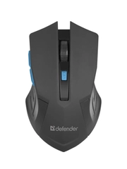 Мышка WRL ACCURA MM-275 BLACK/BLUE 52275 DEFENDER