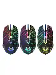 Мышка DARK AGENT GM-590L RGB/BLACK 52590 DEFENDER