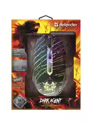 Мышка DARK AGENT GM-590L RGB/BLACK 52590 DEFENDER