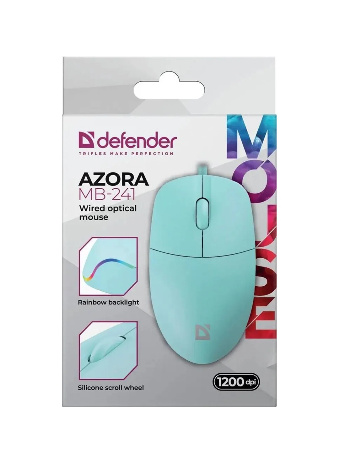 Мышка AZORA MB-241 BLUE 52243 DEFENDER