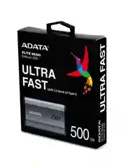 SSD внешний жесткий диск 500GB USB-C GRAY AELI-SE880-500GCGY ADATA