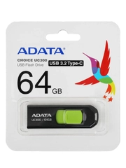 Флэш-накопитель 64GB ACHO-UC300-64G-RBK/GN ADATA