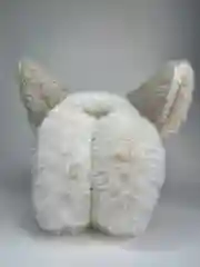 Наушники меховые с ушками для прогулок, складывающиеся