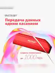 SSD внешний жесткий диск 512GB USB-C EXT. PTPL512GPEC PATRIOT