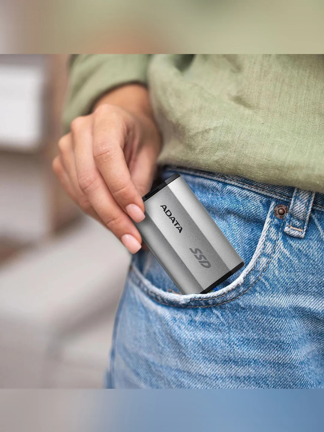 SSD внешний жесткий диск 512GB USB3.2 EXT SD810-500G-CSG ADATA