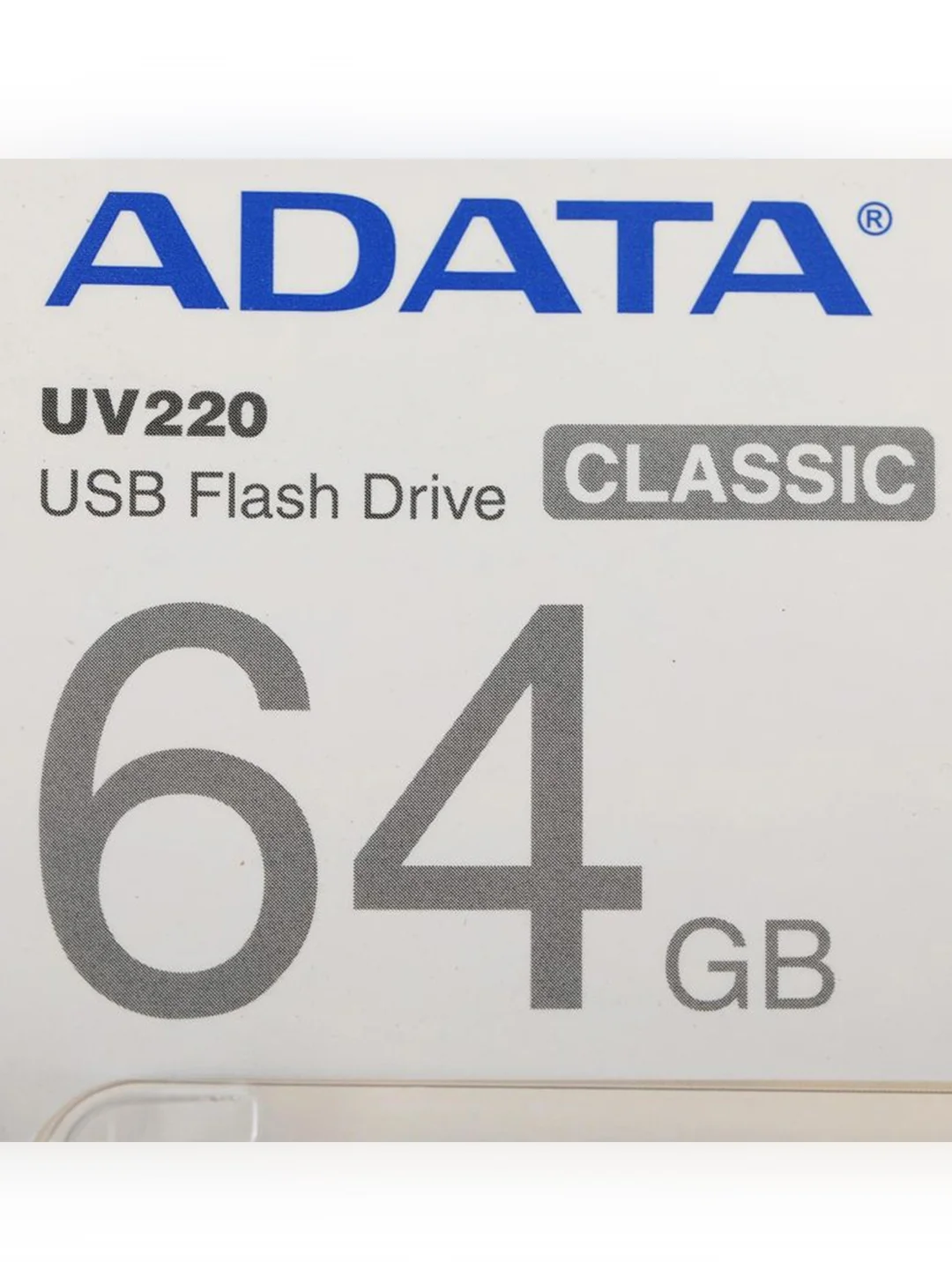 Флэш-накопитель 64GB AUV220-64G-RWHGY WH\GR ADATA