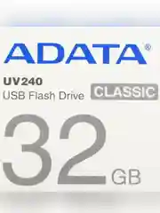 Флэш-накопитель USB2 32GB WHITE AUV240-32G-RWH ADATA