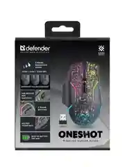 Мышка WRL ONESHOT GM-067 BLACK/RGB 52067 DEFENDER