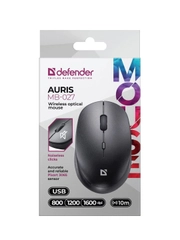 Мышка WRL AURIS MB-027 BLACK 52027 DEFENDER