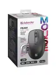 Мышка WRL FEAM MM-296 BLACK 52296 DEFENDER