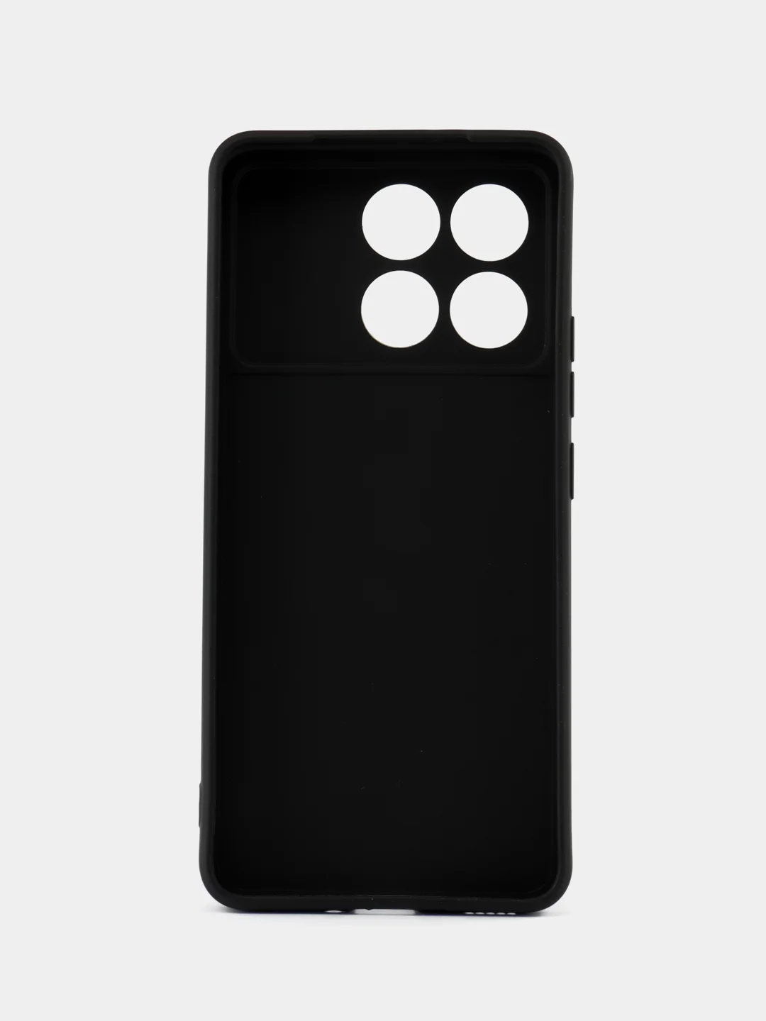 Черный чехол для Xiaomi POCO F6 Pro / Redmi K70 / K70 Pro Сяоми Поко Ф6 Про, прозрачный, черный