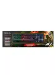 Клавиатура USB ARX GK-196L RU BLACK 45196 DEFENDER