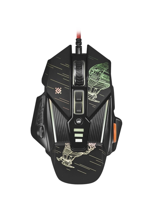 Мышка STARX GM-390L BLACK/RGB 52390 DEFENDER