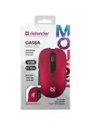 Мышка WRL GASSA MM-105 RED 52103 DEFENDER