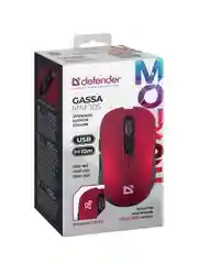 Мышка WRL GASSA MM-105 RED 52103 DEFENDER