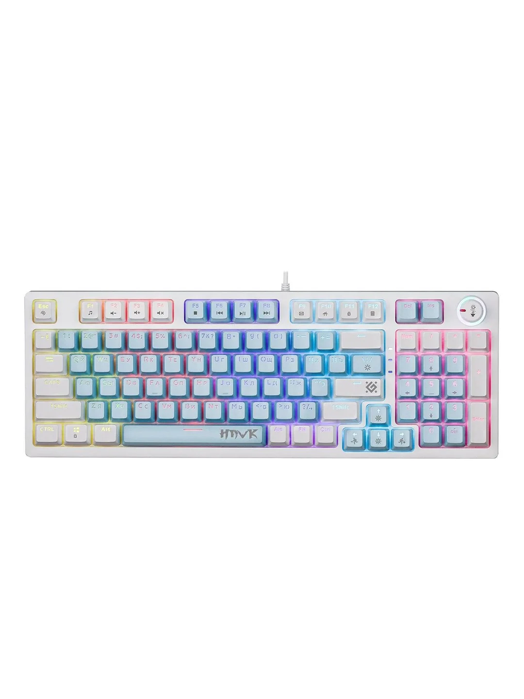 Клавиатура MECHANICAL HAWK GK-418 RU RGB 45422 DEFENDER