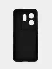 Черный чехол для Infinix Zero 30 4G (Инфиникс Зеро 30 4 Джи) противоударный