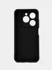 Черный чехол для Tecno Spark 20 / 20C / GO 2024 / Hot 40i (Техно Спарк 20 / 20С) противоударный