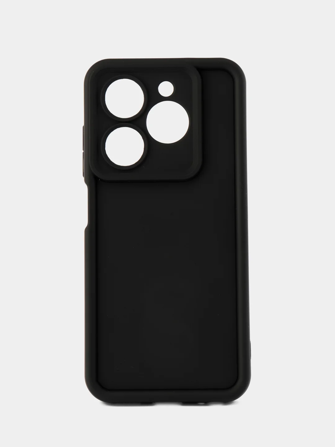 Черный чехол для Tecno Spark 20 / 20C / GO 2024 / Hot 40i (Техно Спарк 20 / 20С) противоударный