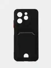 Чехол для Tecno Spark 30C 5G (Техно Спарк 30С 5 Джи), с карманом для карт