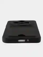 Черный чехол для Xiaomi Redmi 14C / POCO C75 (Редми 14с) с карманом для карт