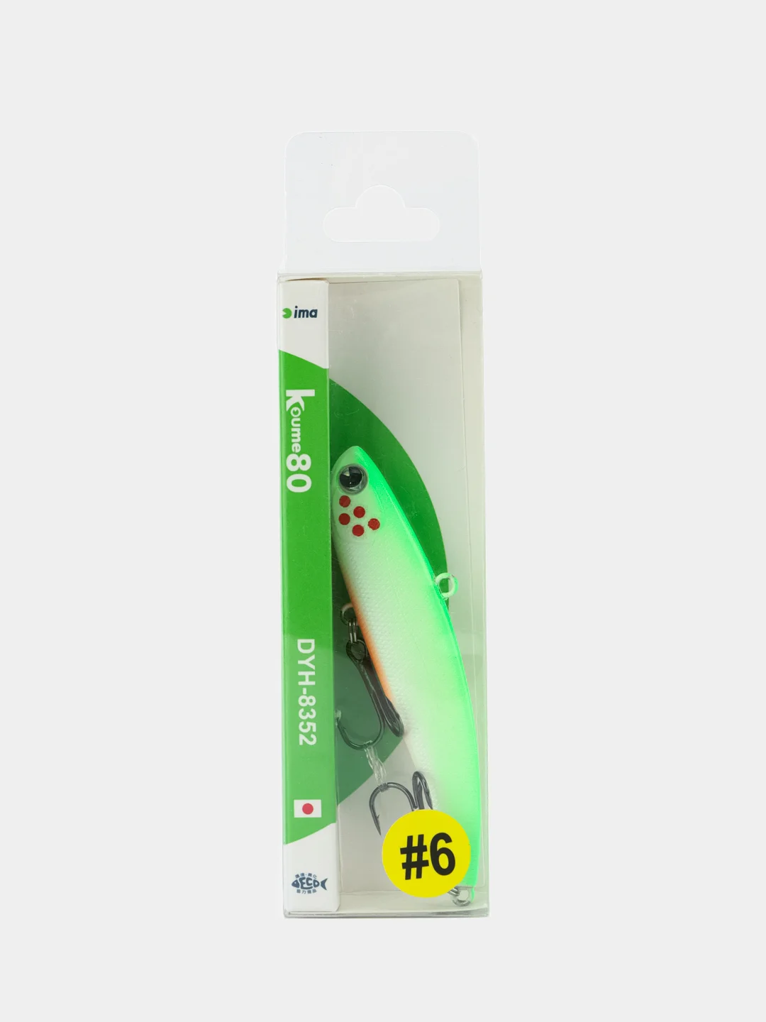 Белый ратлин Columbia Koume VIB 80 mm, 16г