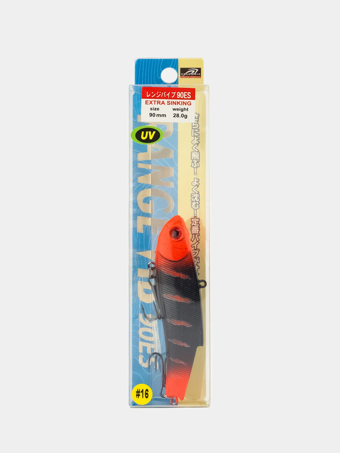 Алый ратлин Columbia Range Vib 90ES mm, 28 г