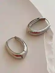 Серебряный серьги в стиле конго Old money