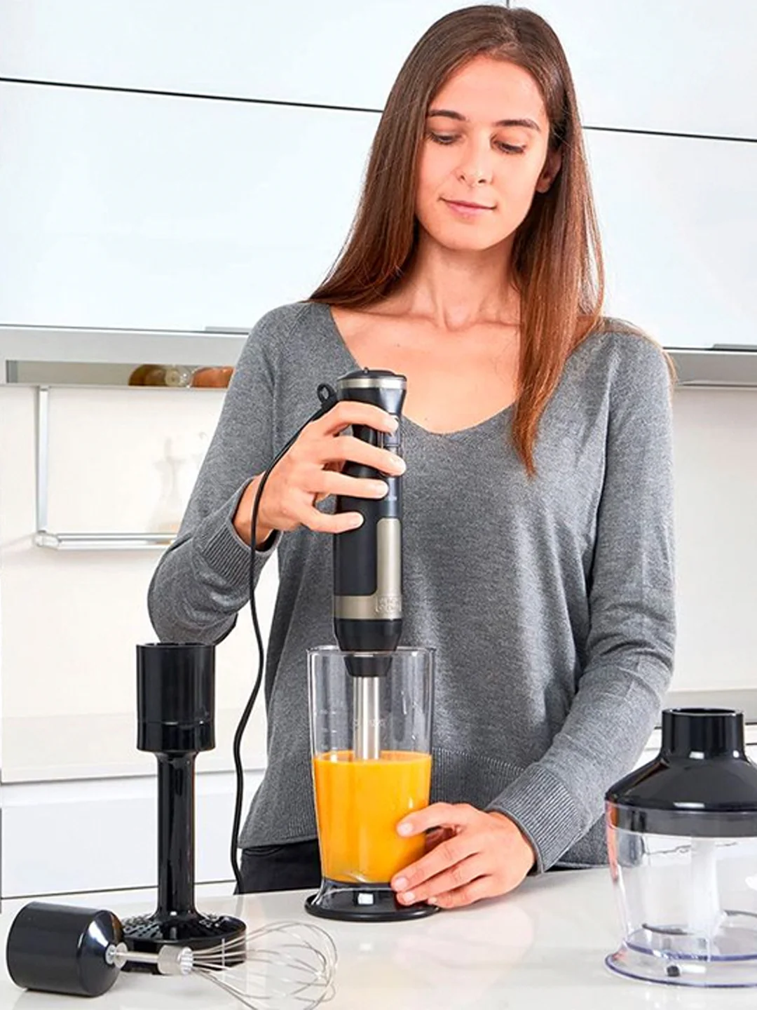 Блендер погружной Black+Decker BXHBA1500E