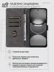 Чехол-книжка Tecno Spark 30 Pro (Техно Спарк 30 Про) с магнитной застежкой