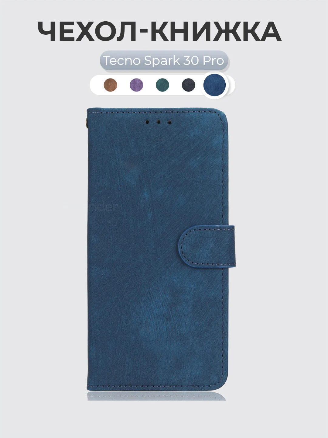 Чехол-книжка Tecno Spark 30 Pro (Техно Спарк 30 Про) с магнитной застежкой