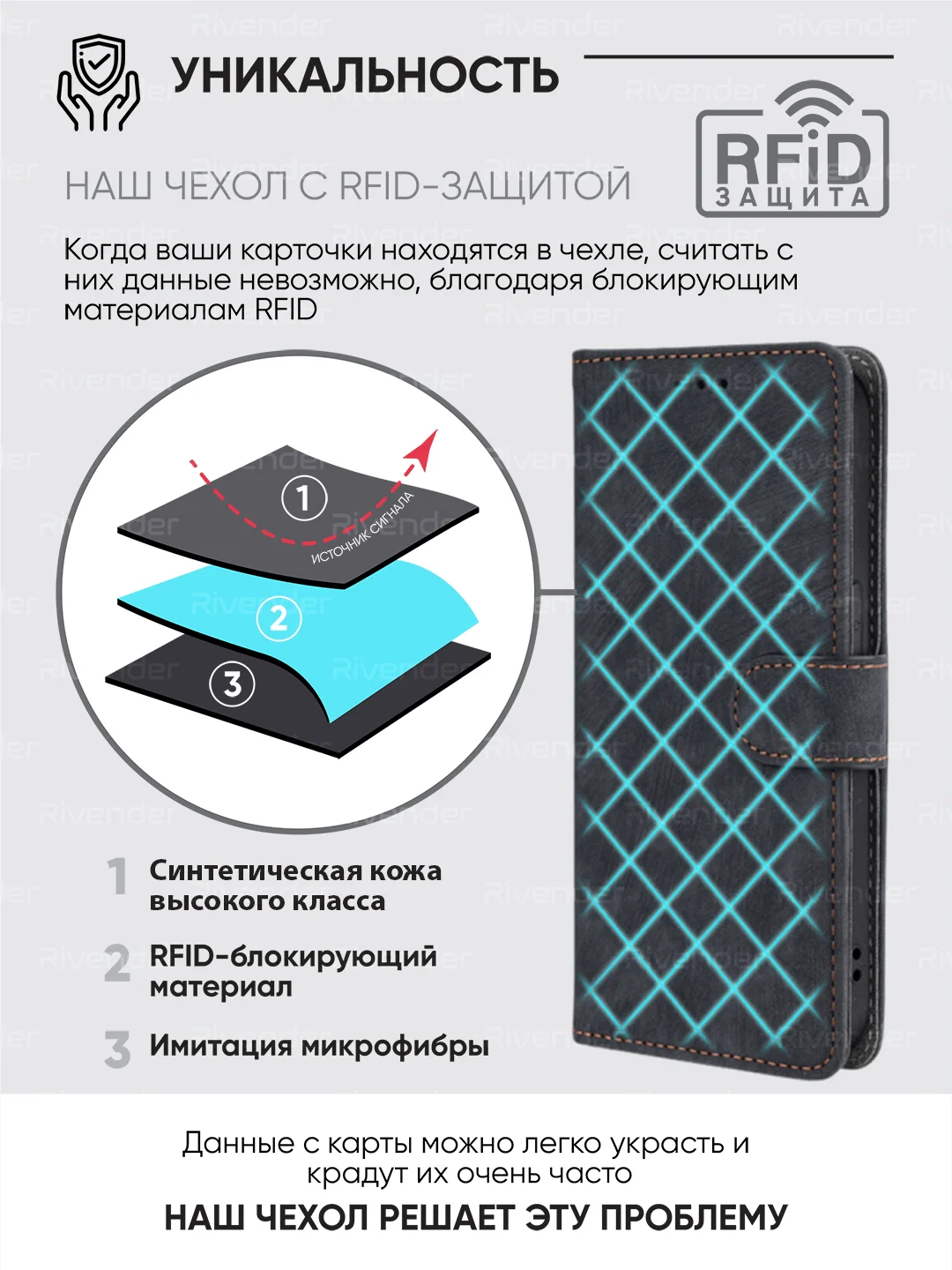 Чехол-книжка Samsung Galaxy A36 (Самсунг Галакси А36) с магнитной застежкой